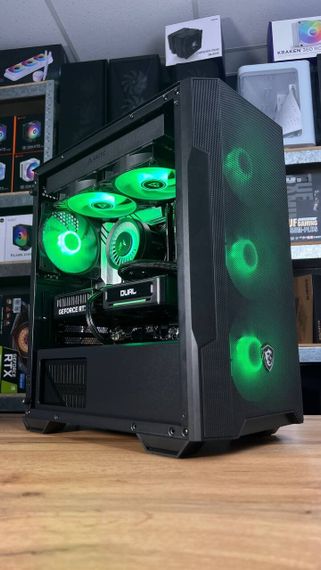 Збірка під замовлення: комп'ютер MSI MAG Forge M100R Black Tower / Intel Core i5-12400F (6 (12) ядер по 2.5 - 4.4 GHz) / 32 GB DDR5 / 1000 GB SSD M.2 / nVidia GeForce RTX 5060, 8 GB GDDR7, 128-bit / 650W | Зображення 2
