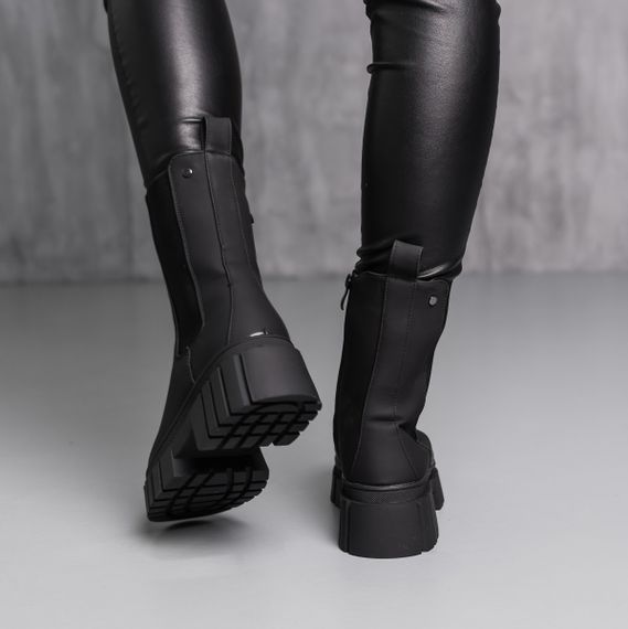 Ботинки женские зимние Fashion Rosie 3876 40 размер 255 см Черный | Зображення 4