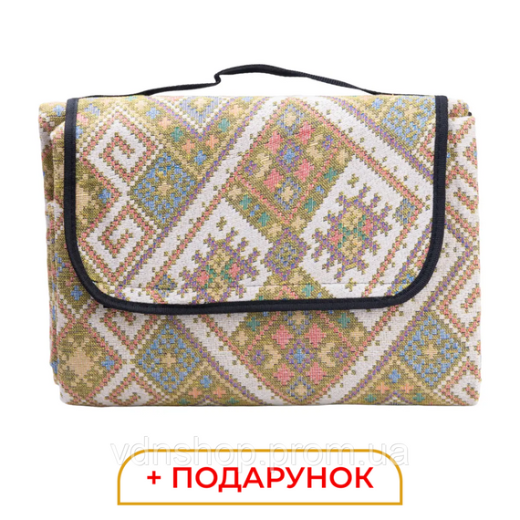 Килимок сумка для кемпінгу складаний з ручкою, підстилка для пікніка і пляжу Lugi LU012Y