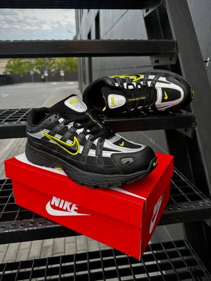 Кросівки Nike P6000 чорні з сірим та жовтим | Зображення 5