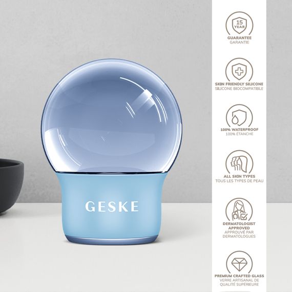 Масажер для обличчя і тіла GESKE Cool&Warm Face and Body Massager 7в1 aquamarine | Зображення 2
