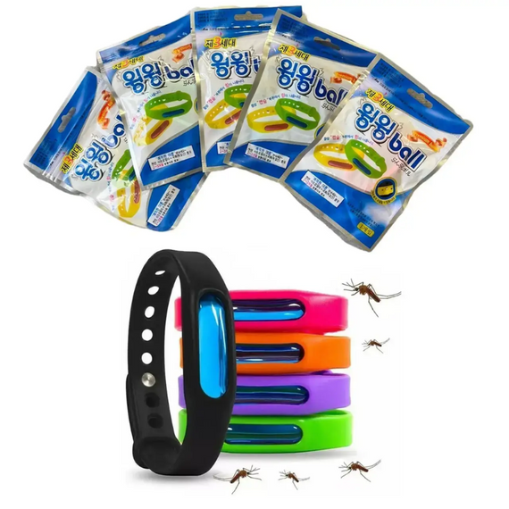 Силіконовий браслет від комарів, відлякувач комарів, дитячий браслет з ефірними оліями | Зображення 4