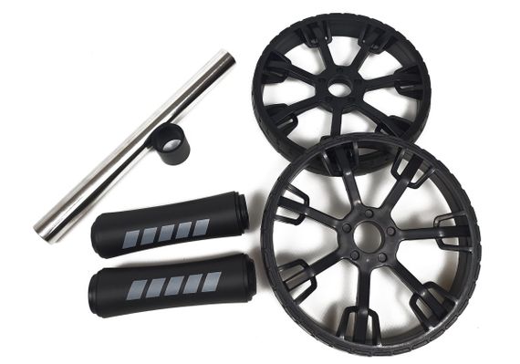 Ролик для преса EasyFit BLM подвійний чорний (EF-1356) | Зображення 2