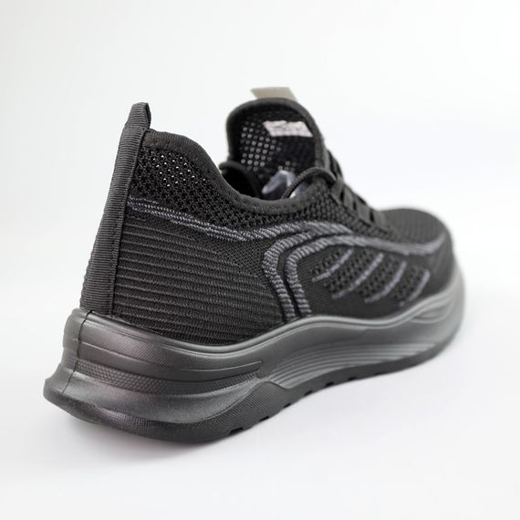 Кросівки чоловічі 591446 Чорні 41 42 43 44 45 46 | Зображення 5