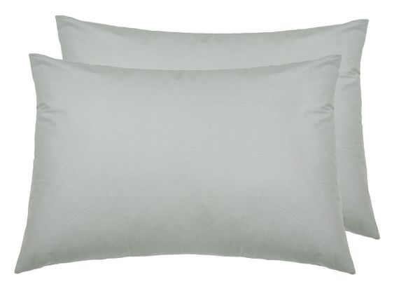 Комплект наволочок SoundSleep Ran-147Gray ранфорс 70х70 см 2 шт сірий (92932142)