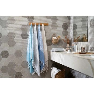 Рушник банний Ardesto SPA ART2690GR 90х170 см сіре | Зображення 7