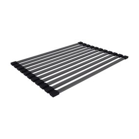 Сушарка на кухонну мийку Lidz Acsis LA14 Black, плоска основа, для посуду 430х300 мм LDACSLA14BLM49768