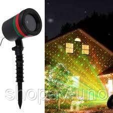 Лазерна установка-проектор Star shower laser light, новорічний проектор | Зображення 2