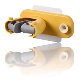 Держатель для швабры настенный Желтый