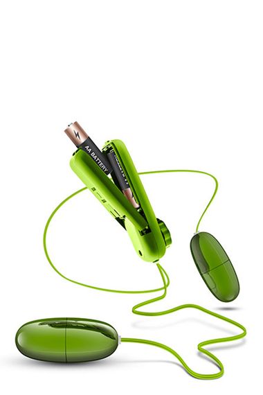 T330763 подвійне віброяйце B yours DOUBLE POP EGGS LIME, Зелений | Зображення 3