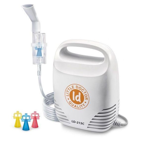 Ингалятор (небулайзер) Little Doctor LD-215C компрессорный гарантия 3 года
