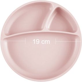 Тарелка детская MinikOiOi Portions - Pinky Pink (101050002)