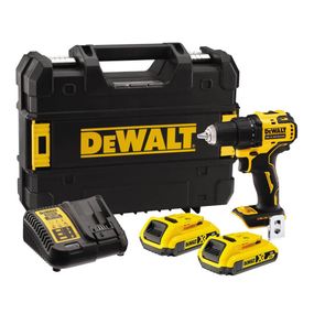 Дрель-шуруповерт аккумуляторная бесщёточная 65 Нм DeWALT DCD708D2T