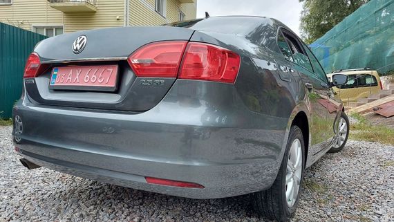 Планка над номером OmsaLine (нерж) Хром для Volkswagen Jetta 2011-2018 гг | Зображення 1
