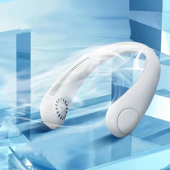 Вентилятор на шею Cat-neck Fan мини портативный, Универсальный вентилятор на шею USB | Зображення 1