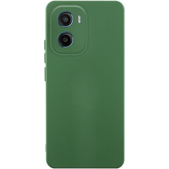 Чохол Silicone Cover Ummi Lakshmi Full Camera (AA) для Motorola Moto G05 / E15 4G Зелений / Dark green