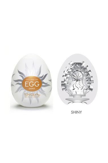 Мастурбатор-яйце — Egg Shiny Single | Зображення 5