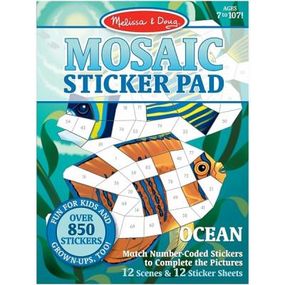 Набор для творчества Melissa&amp;Doug Мозаичные наклейки Океан (MD30161)