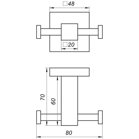 Гачок Globus Lux BQ9412 | Зображення 1