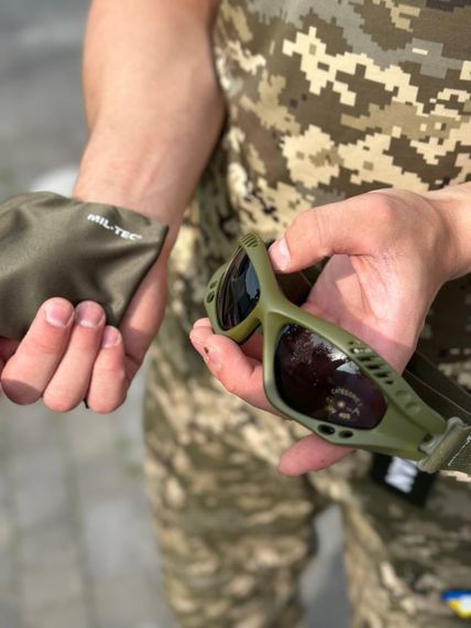 Тактичні окуляри олива Mil-Tec | Зображення 2