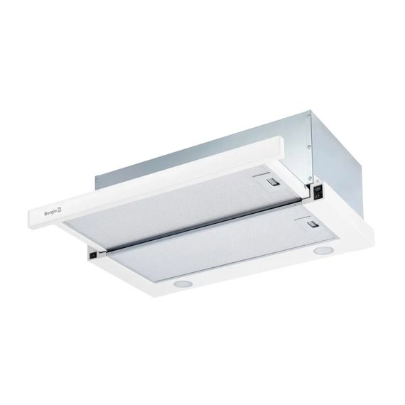 Витяжка кухонна Borgio TLF (TR) 60 white glass | Зображення 1