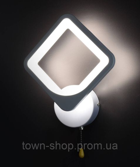 Бра настенное LED 2281/1-wh Белый 8х22х34 см. | Зображення 3