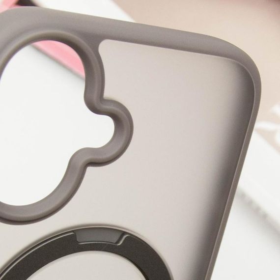 Чехол Ummi Colorful with MagSafe HQ Ring для Apple iPhone 16 (6.1") Grey | Зображення 6