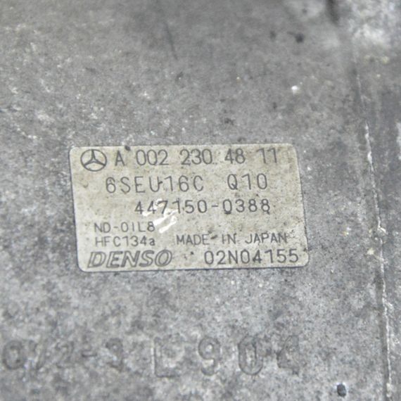 Компресор кондиціонера Mercedes W169 W245 2004-2012 Компресор кондиціонера Мерседес в169 в245 A0022304811 | Зображення 4