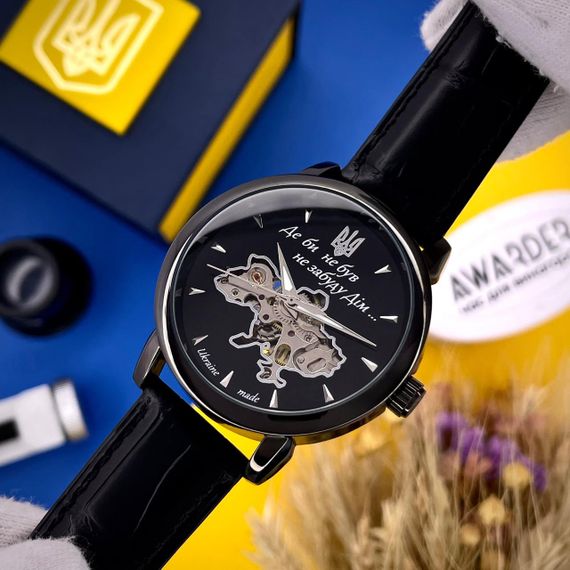 Чоловічий годинник Awarder 022-3D Де би не був All Black Automatic | Зображення 2
