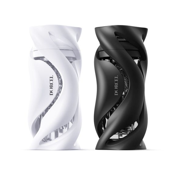 Мастурбатор Dorcel DEEP BLOW WHITE, подвійне використання | Зображення 6