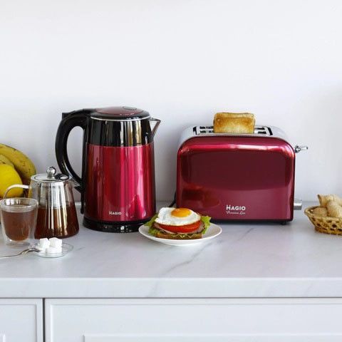 Тостер со сьемным поддоном для крошек Magio, Хорошая тостерница, Хороший тостер, Электронные тостеры GC-76 | Зображення 3