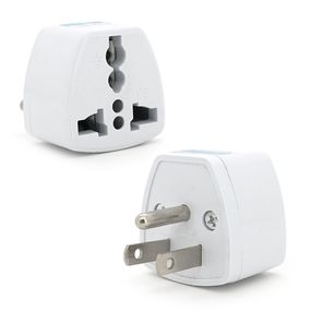 Перехідник на євророзетку TEFAL US White, 3pin, 250V, 10A, в упаковці 20 штук, ціна за штуку, Q1000