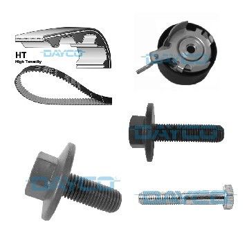Ремень ГРМ компл. Ford Fiesta/Focus 1.25-1.6 i/Ti 08-, Dayco, KTB764,