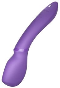 Смарт-вібромасажер We-Vibe Wand 2 Purple, дуже потужний, функція Smart Silence