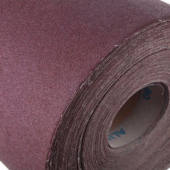 Шкірка шліфувальна на тканинній основі К80, 50 м INTERTOOL BT-0718 | Зображення 2