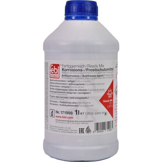 Антифриз Febi Аntifreeze Синій G11 готовий 1л.