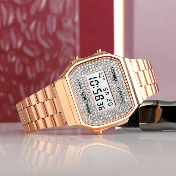 Жіночий годинник Skmei 1808RG Rose Gold | Зображення 3