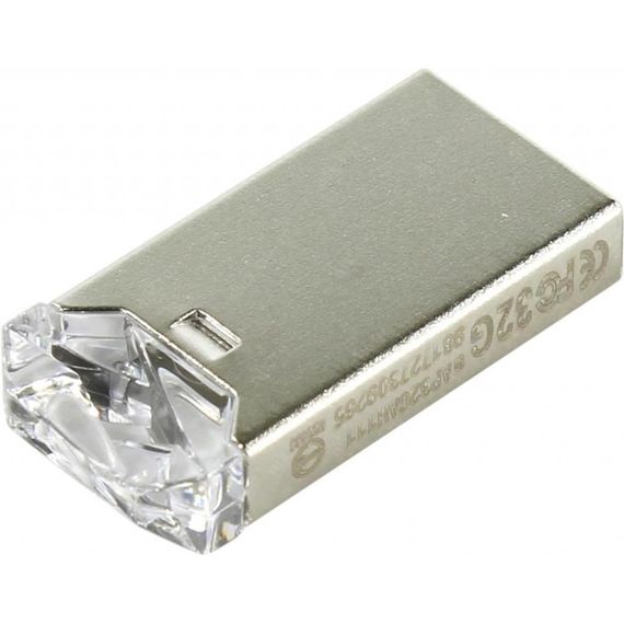 USB флеш накопичувач Apacer 64GB AH111 Crystal USB 2.0 (AP64GAH111CR-1) | Зображення 2