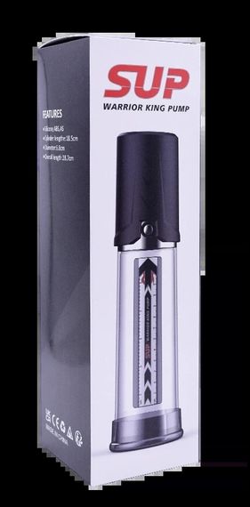 Вакуумна помпа для пеніса CANWIN SUP Warrior King Pump із м'якою манжетою з TPE Sex Aura | Зображення 9