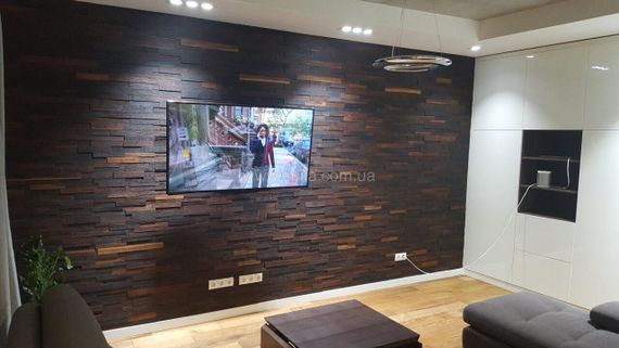 3D wood Brick Дуб White | Зображення 4