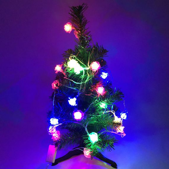 Світлодіодна гірлянда конус, Гірлянда світлячки, Різдвяна гірлянда Оригінальна світлодіодна TG-58 | Зображення 1