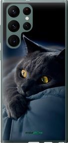 Чохол на Samsung Galaxy S22 Ultra Димчастий кіт "825u-2500-2448"