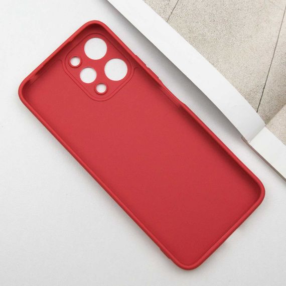 Силиконовый чехол Candy Full Camera для Xiaomi Redmi 12 Красный / Camellia | Зображення 2