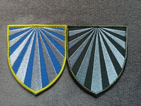 Шеврон "КАПЕЛАН" - 2шт (комплект)