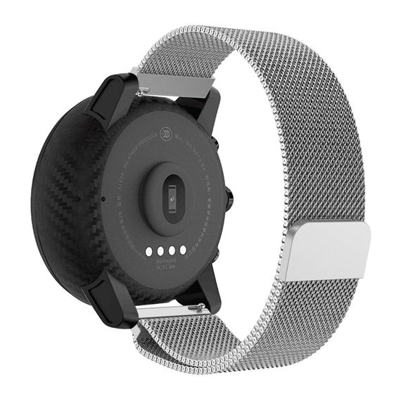 Миланский сетчатый ремешок Primo для часов Xiaomi Huami Amazfit SportWatch 2 / Amazfit Stratos - Silver | Зображення 1