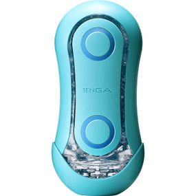 Мастурбатор Tenga Flip Orb — Ocean Blue, з можливістю зміни тиску та стимулювальними кульками всередині Sex Aura