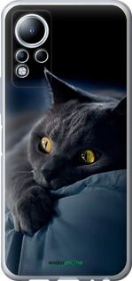 Чохол на Infinix Note 11 Димчастий кіт "825u-2754-2448"