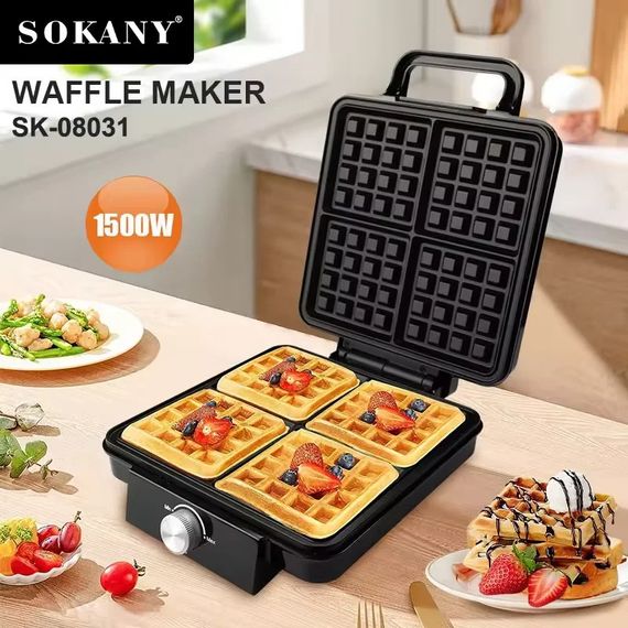 Вафельниця з антипригарним покриттям XPRO SK-08031 (45316-SK-08031_783) | Зображення 3