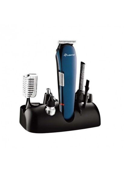 Многофункциональный триммер Gemei GM-596 8в1 для стрижки волос носа ушей бровей | Зображення 5