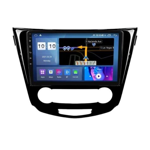 Штатна магнітола серії Mekede M700S під Nissan X-Trail, Qashqai, Rogue 2013-2017 Manual air conditioning (F2)